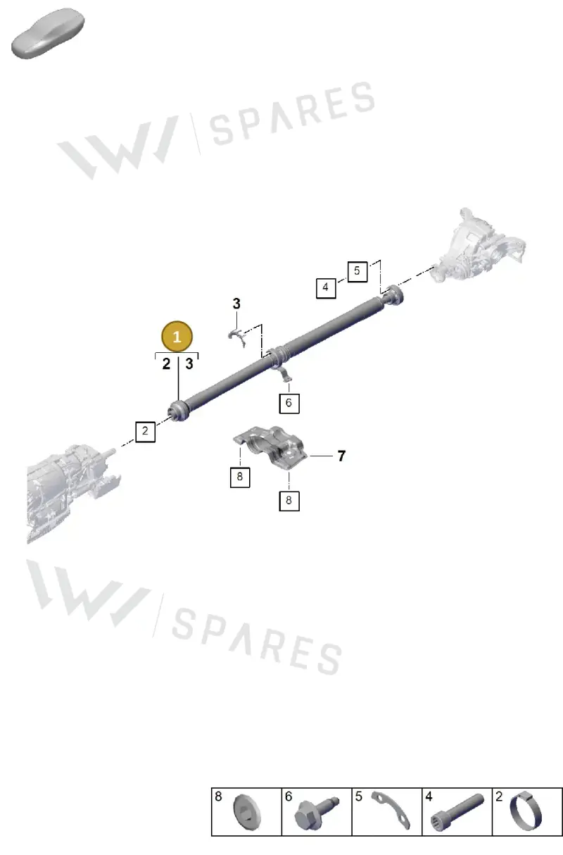PAB521101G — Porsche Cayenne Coupe (2023-2023) diagram p60304200, position 1