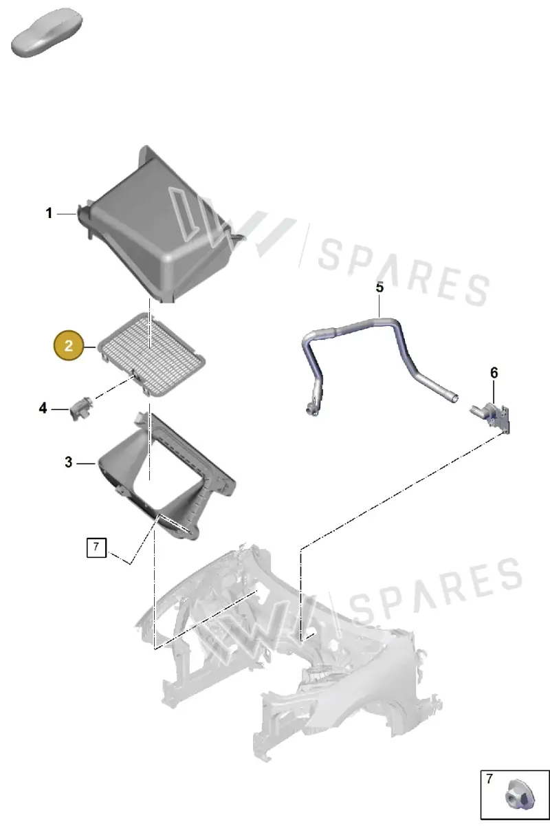 PAB81940800 — Porsche Cayenne Coupe (2023-2023) diagram p60000001, position 2