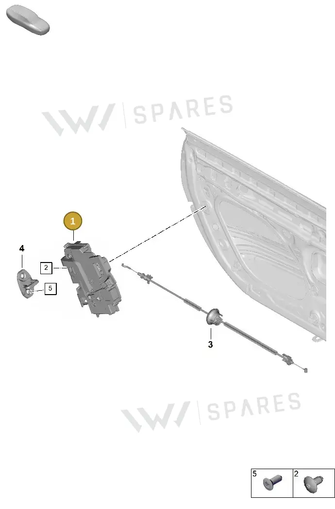 PAB837015A — Porsche 992 Carrera Coupe (2024-) diagram p63804250, position 1