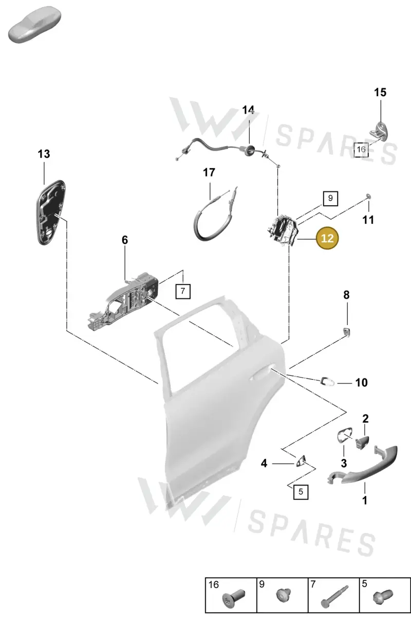 PAB839015D — Porsche Cayenne Coupe (2023-2023) diagram p60804250, position 12
