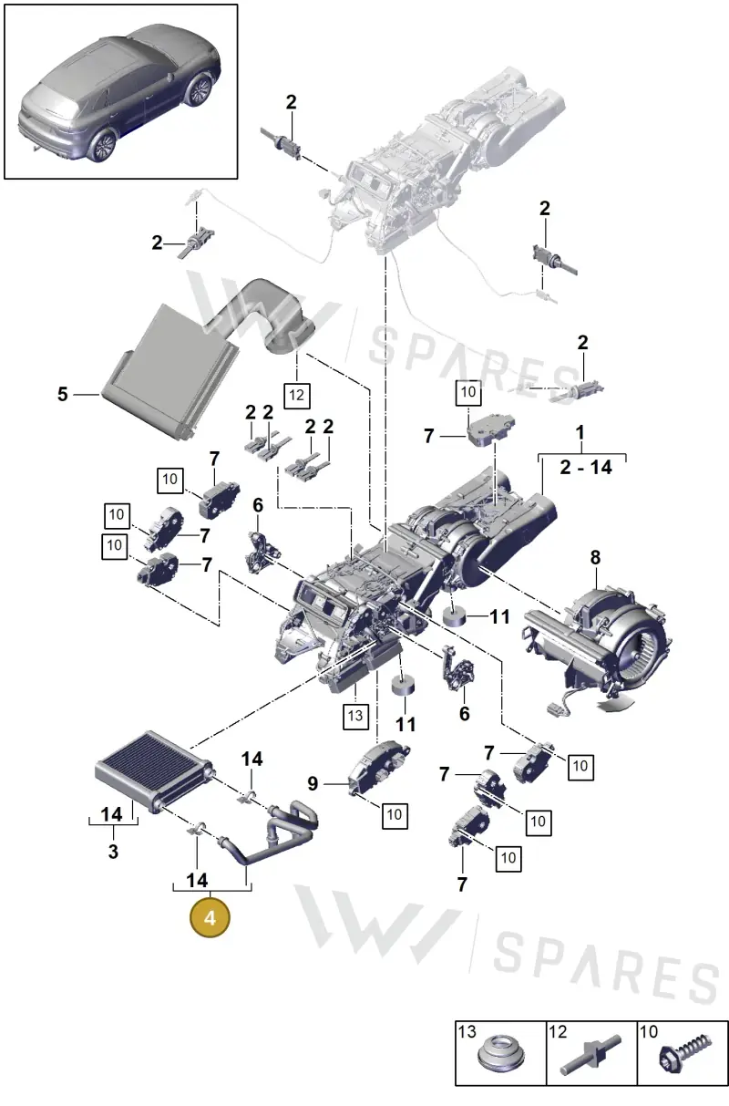 PAB898037D — Porsche Cayenne (2017-2023) diagram p51814018, position 4
