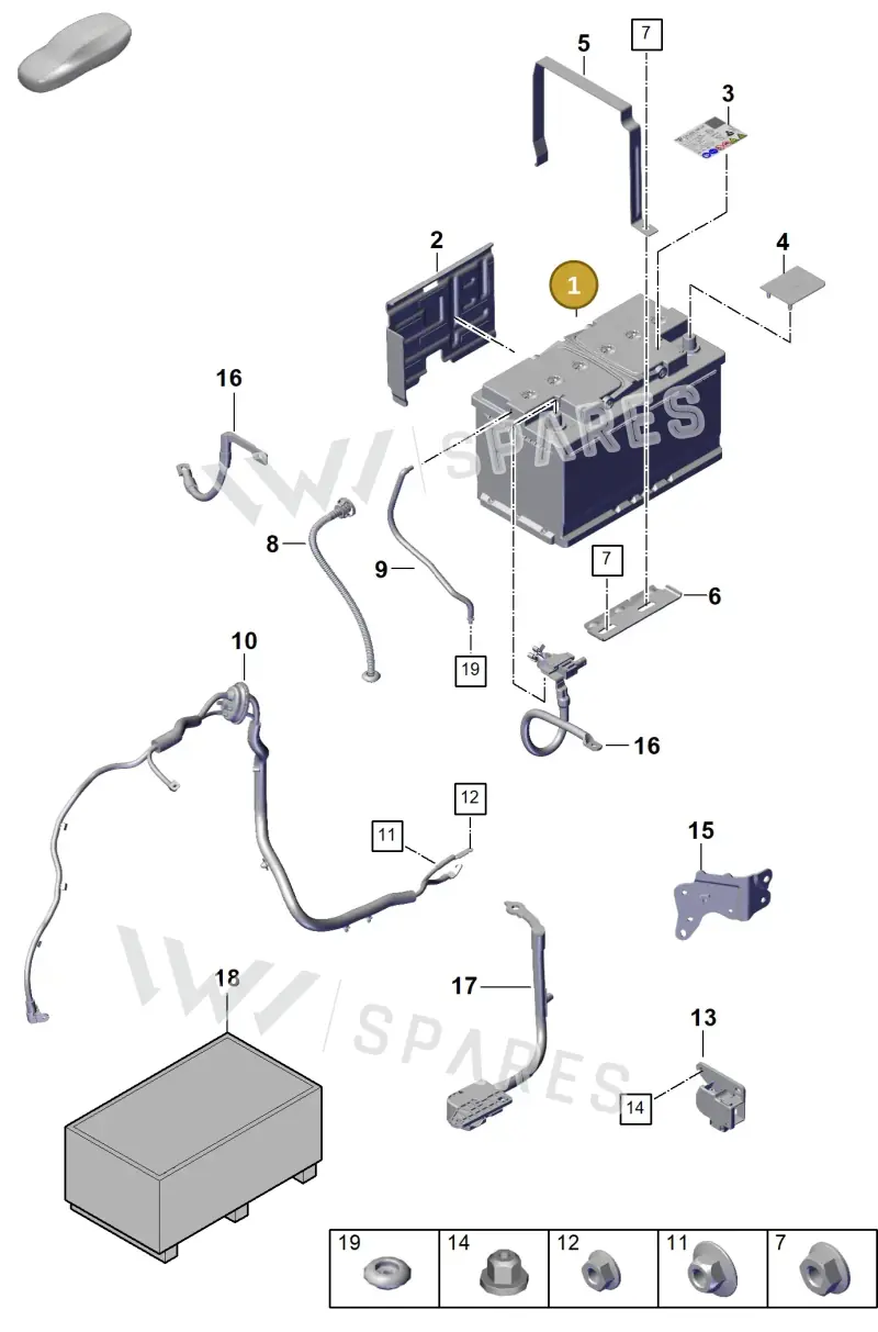 PAB915089 — Porsche Cayenne Coupe (2023-2023) diagram p60902300, position 1