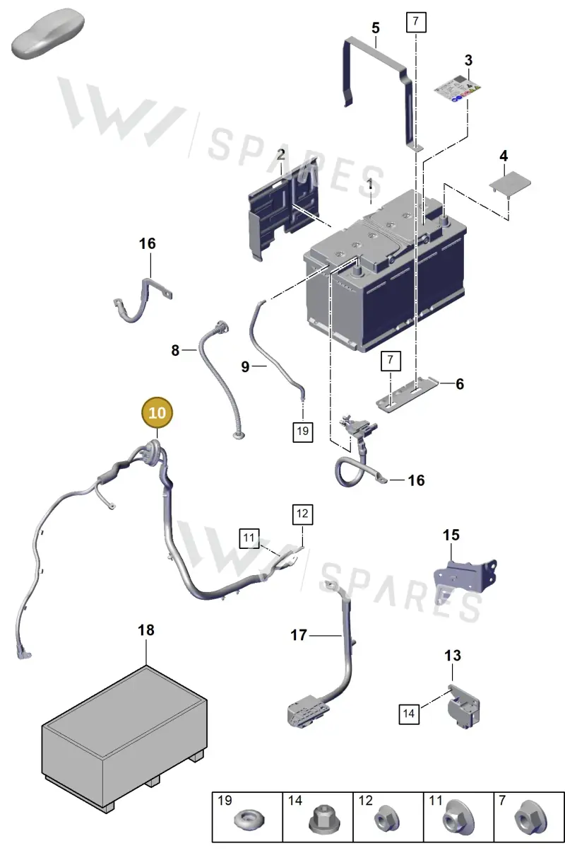 PAB971225G — Porsche Cayenne Coupe (2023-2023) diagram p60902300, position 10