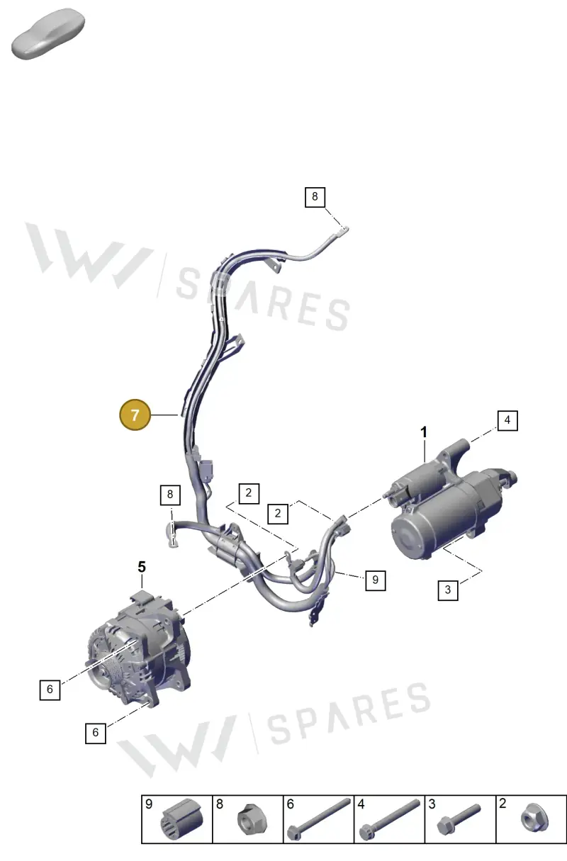PAB971228 — Porsche Cayenne Coupe (2023-2023) diagram p60902200, position 7