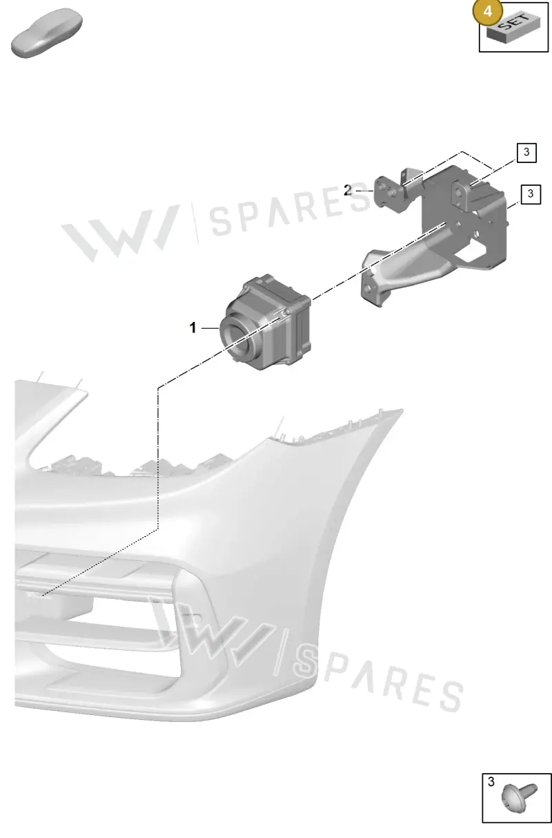 PAB998552 — Porsche Panamera (2023-2025) diagram p62915200, position 4