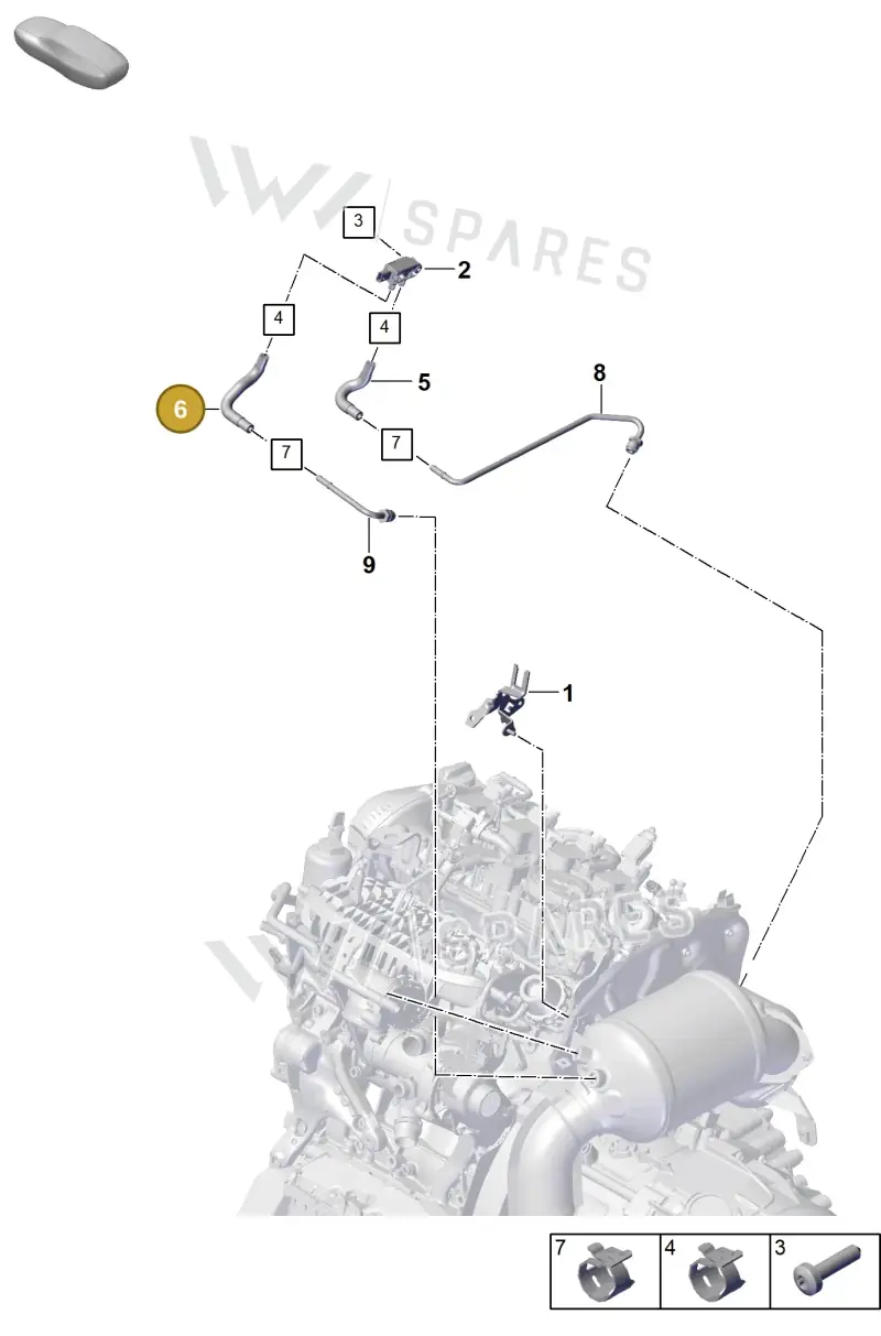 PAC131850E — Porsche Cayenne Coupe (2023-2023) diagram p60202300, position 6