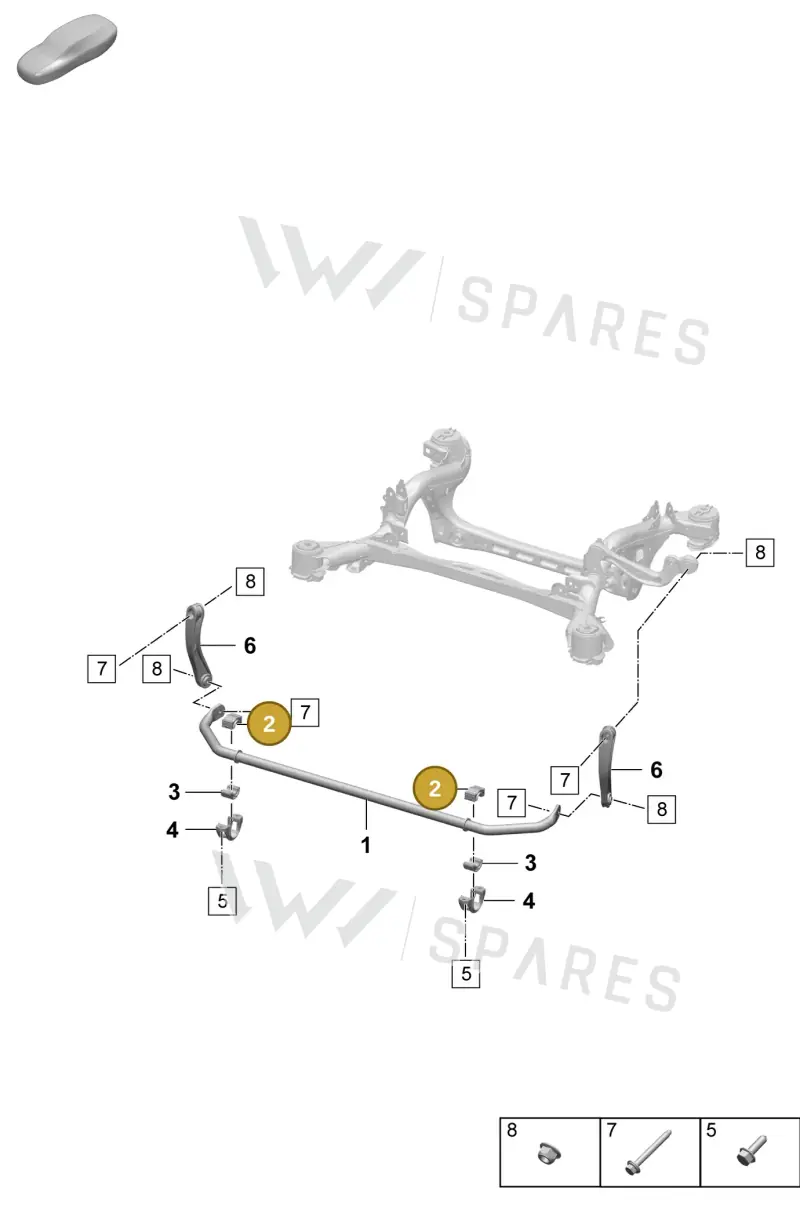 PAC511035 — Porsche Macan (2024-2024) diagram p61502100, position 2