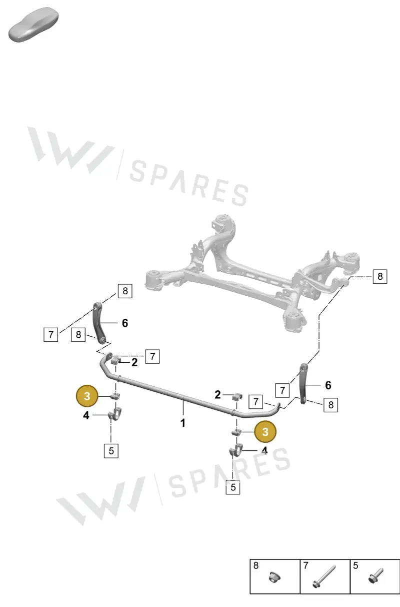 PAC511036 — Porsche Macan (2024-2024) diagram p61502100, position 3