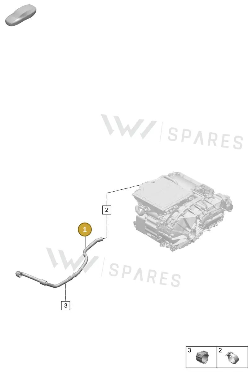 PAD122157A — Porsche Macan (2024-2024) diagram p61155080, position 1