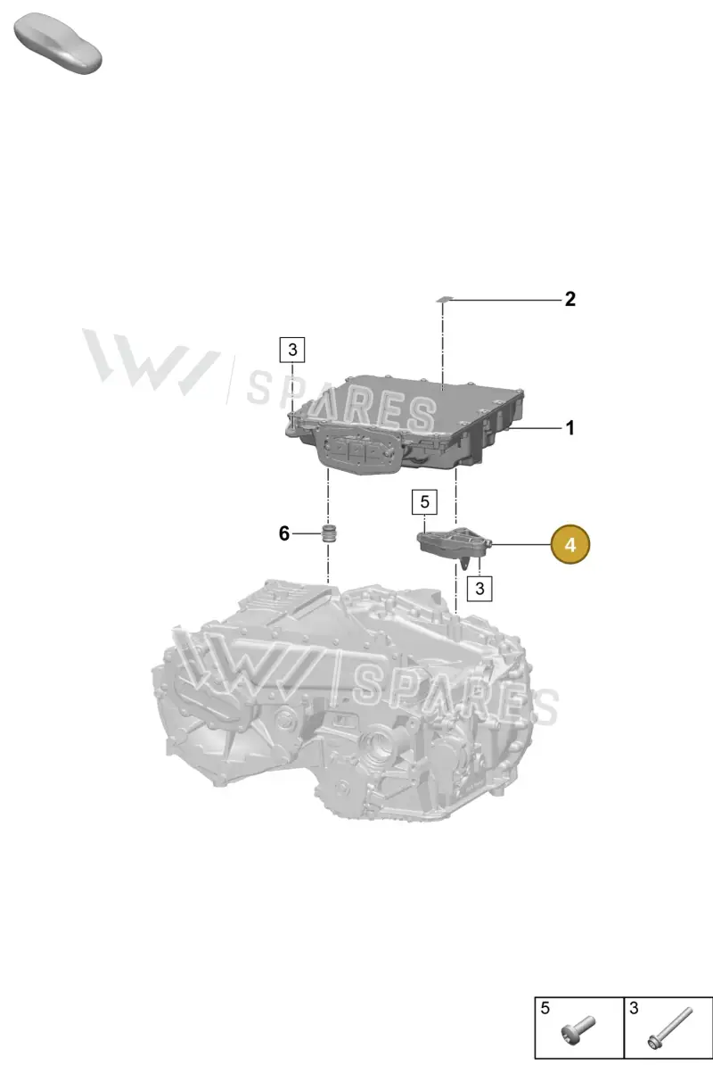 PAD199354 — Porsche Macan (2024-2024) diagram p61152100, position 4