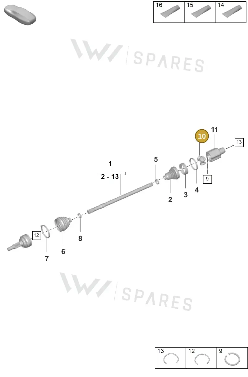 PAD407341 — Porsche Panamera (2023-2025) diagram p62401300, position 10