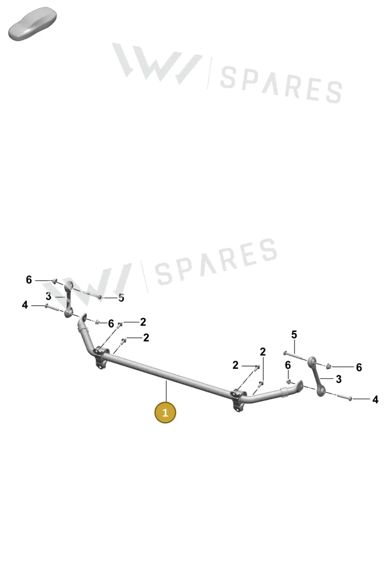 PAD411303A — Porsche Macan (2024-2024) diagram p61402100, position 1