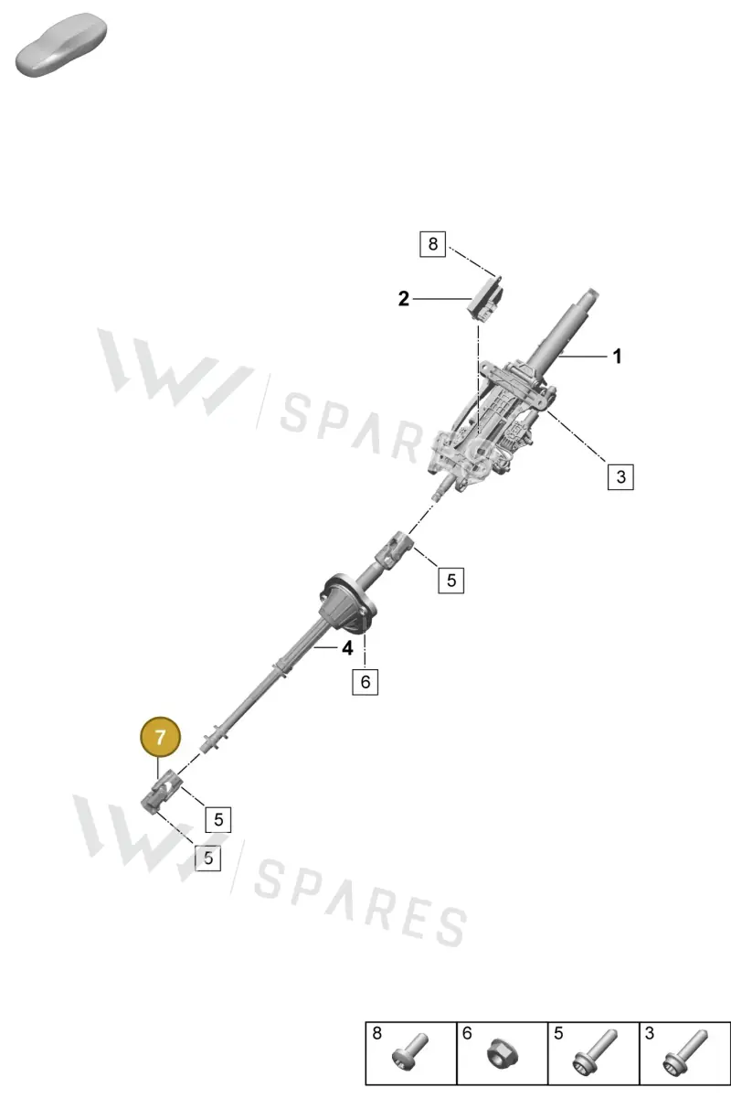 PAD419752C — Porsche Macan (2024-2024) diagram p61403300, position 7