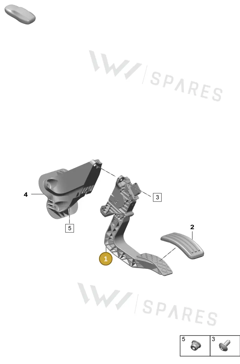 PAD723523 — Porsche Macan (2024-2024) diagram p61704100, position 1