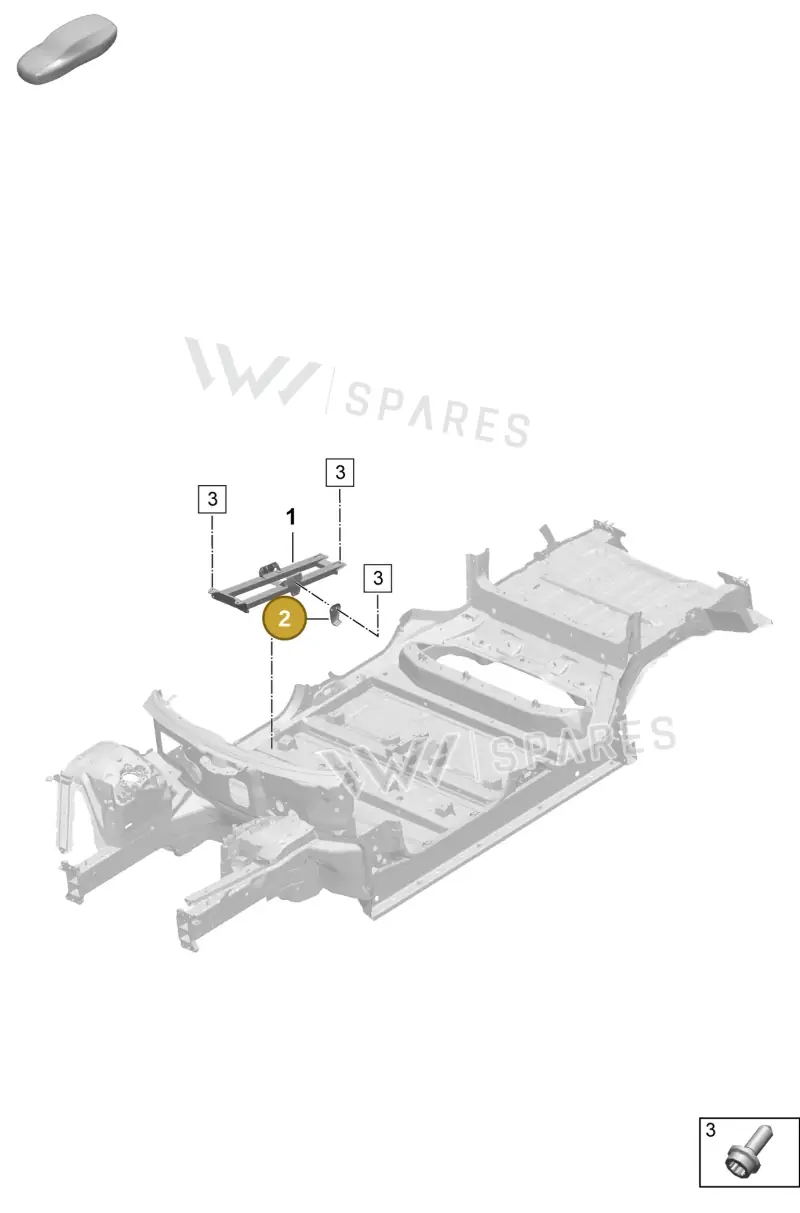 PAD803693 — Porsche Macan (2024-2024) diagram p61801220, position 2