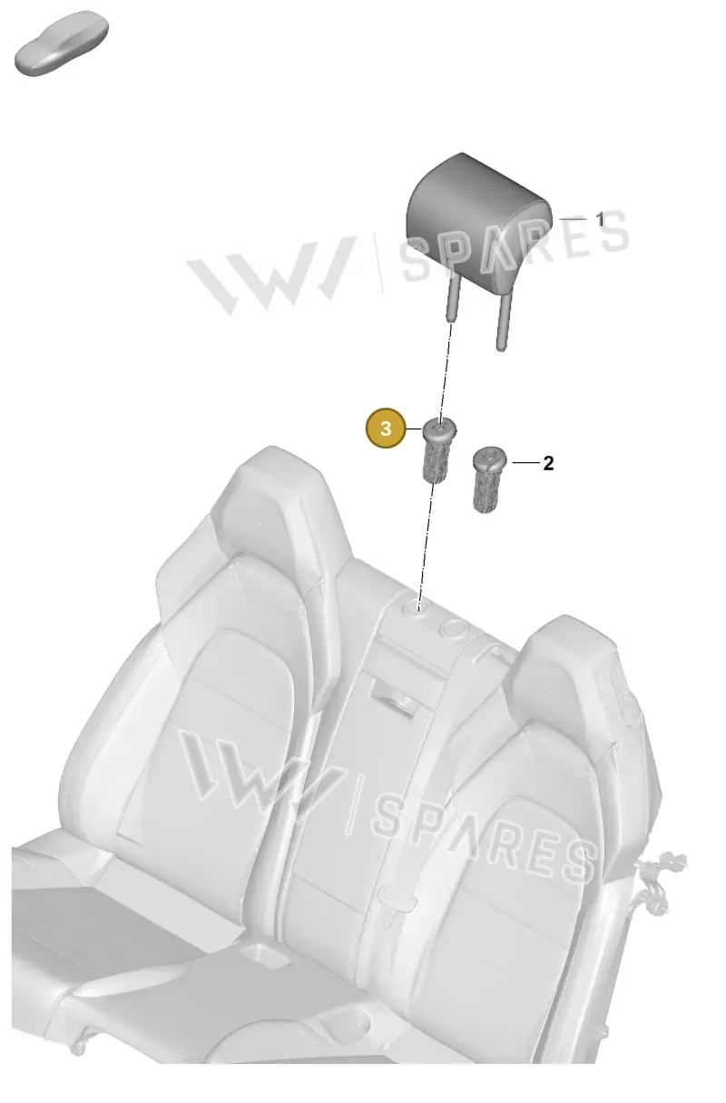 PAD886920AOU6 — Porsche Panamera (2023-) diagram p62818220, position 3