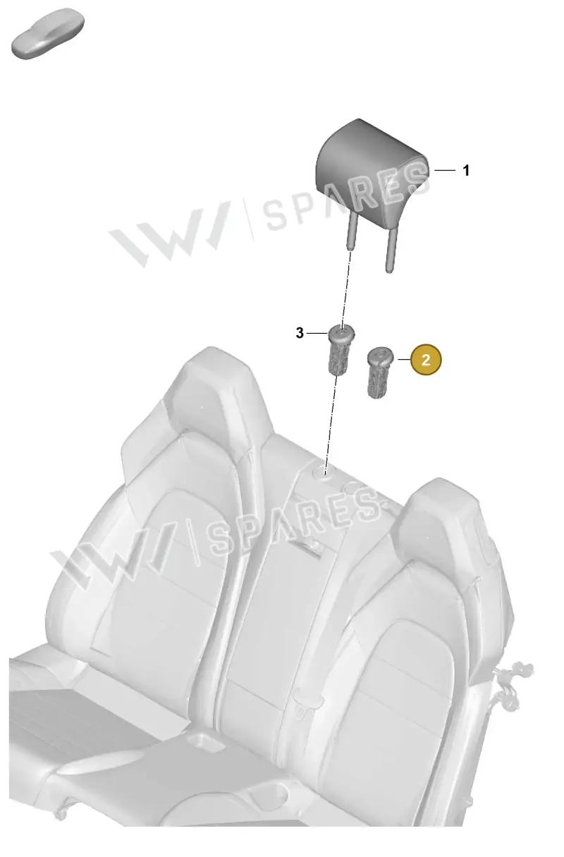 PAD886920OH5 — Porsche Panamera (2023-2025) diagram p62818220, position 2