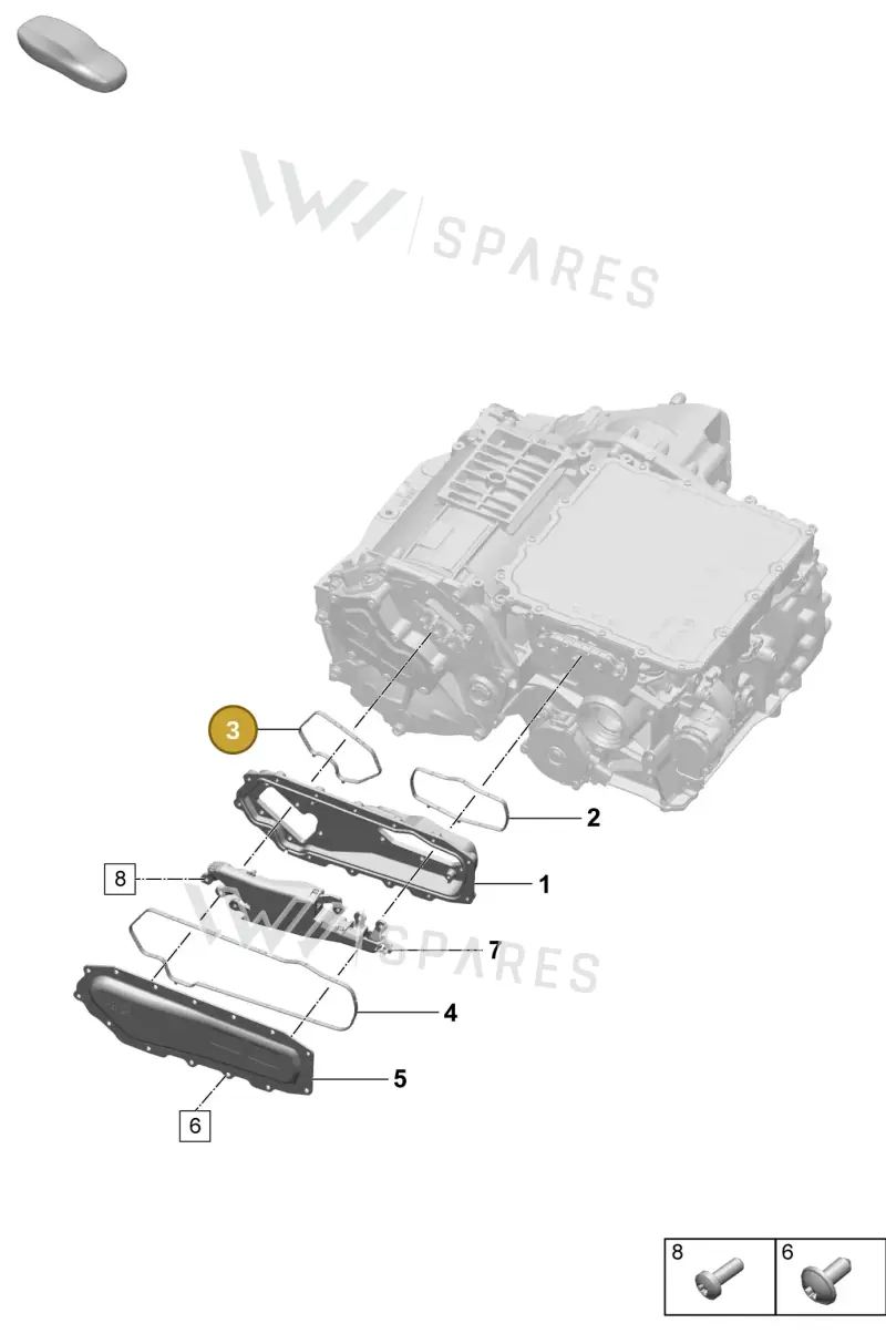 PAD901221A — Porsche Macan (2024-2024) diagram p61152150, position 3