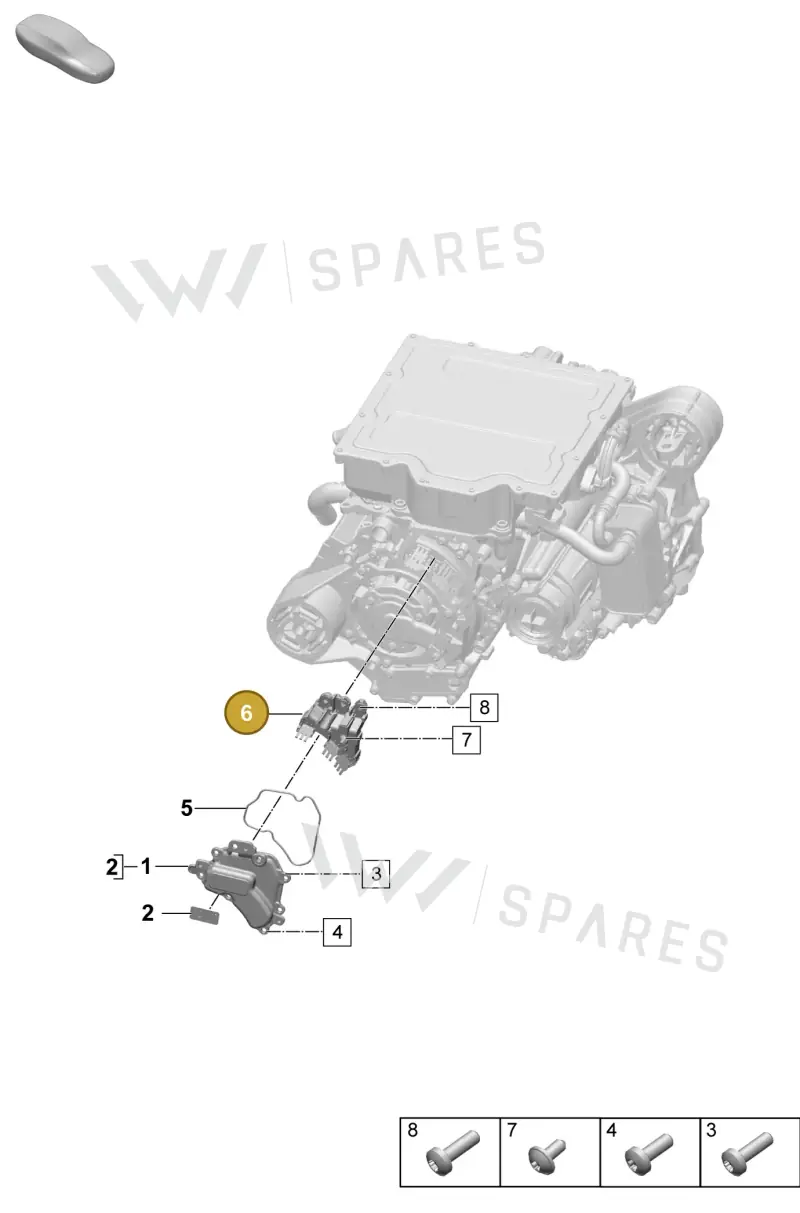 PAD902123 — Porsche Macan (2024-2024) diagram p61152050, position 6