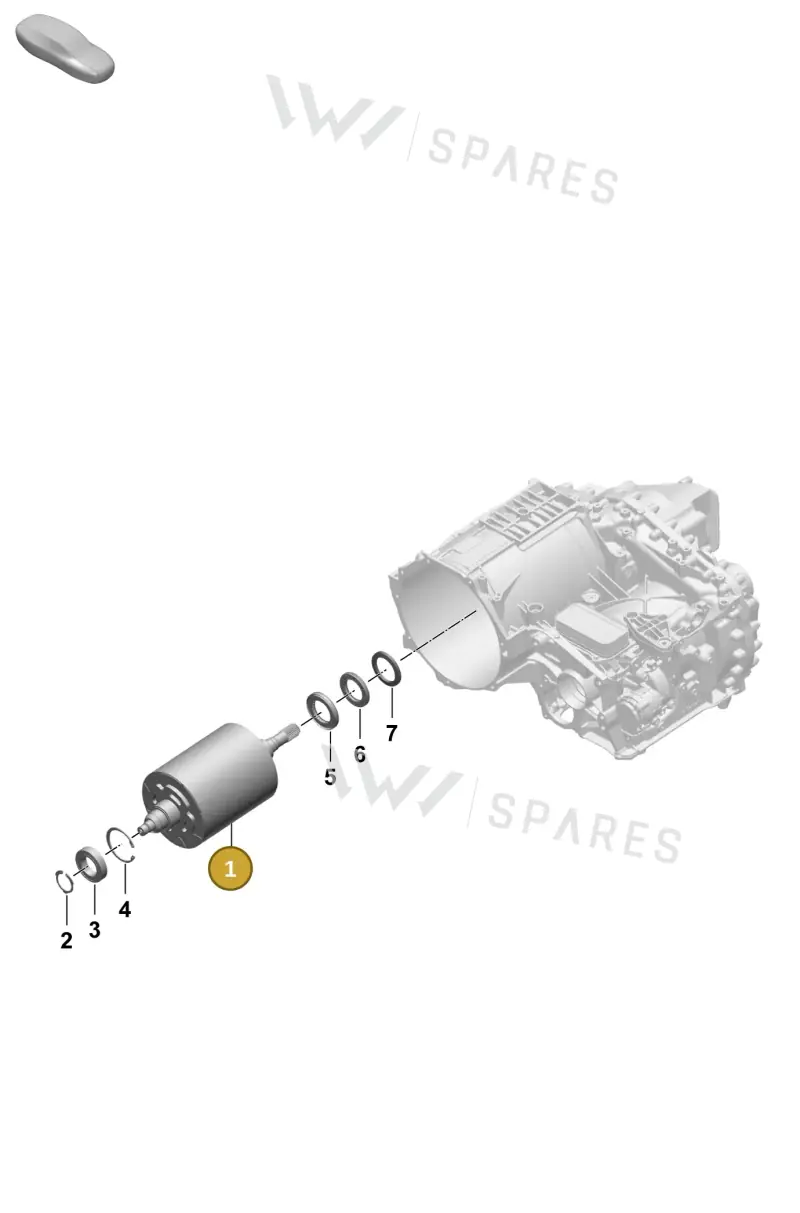 PAD904170 — Porsche Macan (2024-2024) diagram p61153410, position 1