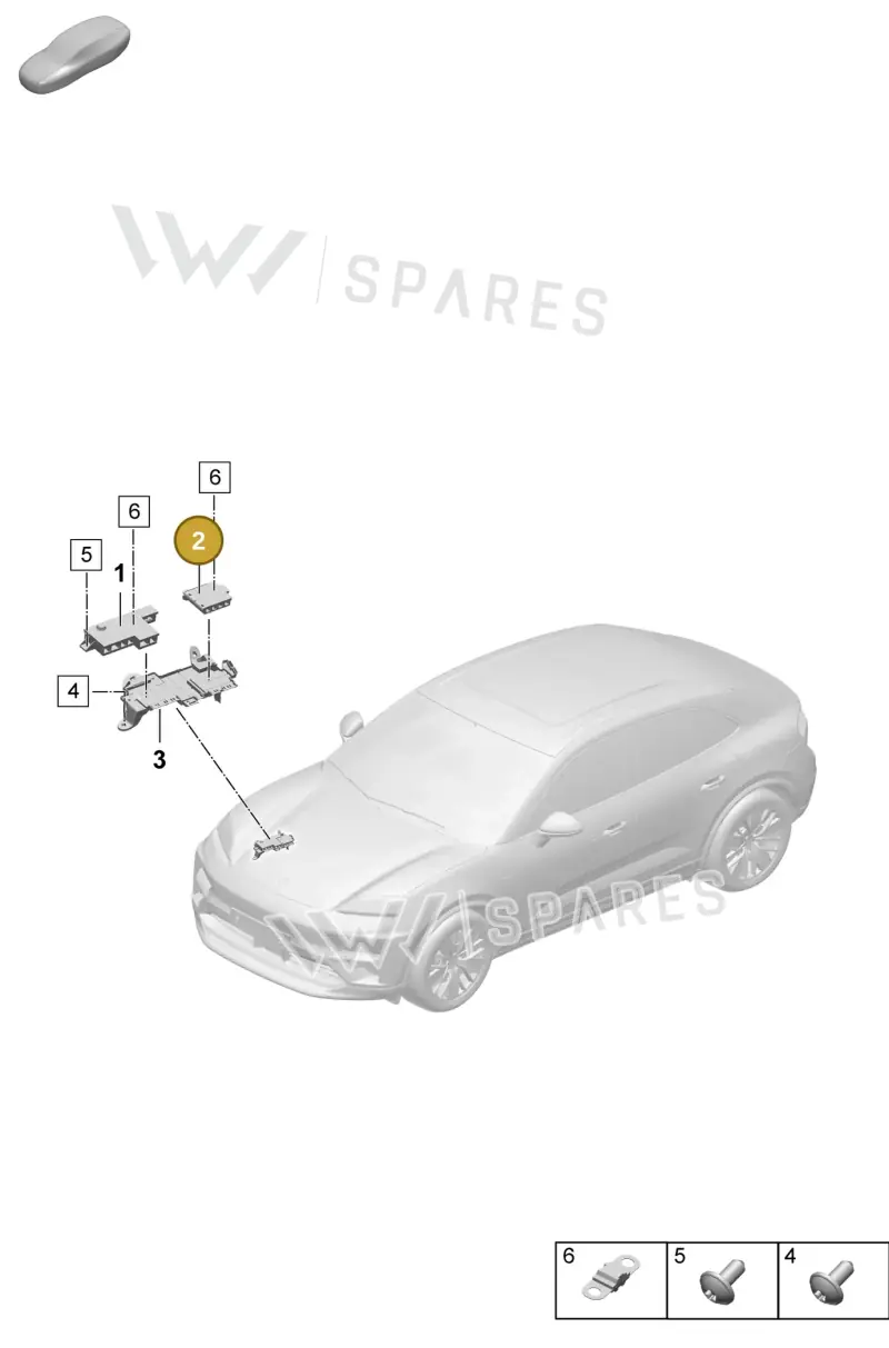 PAD941824B — Porsche Macan (2024-2024) diagram p61902000, position 2