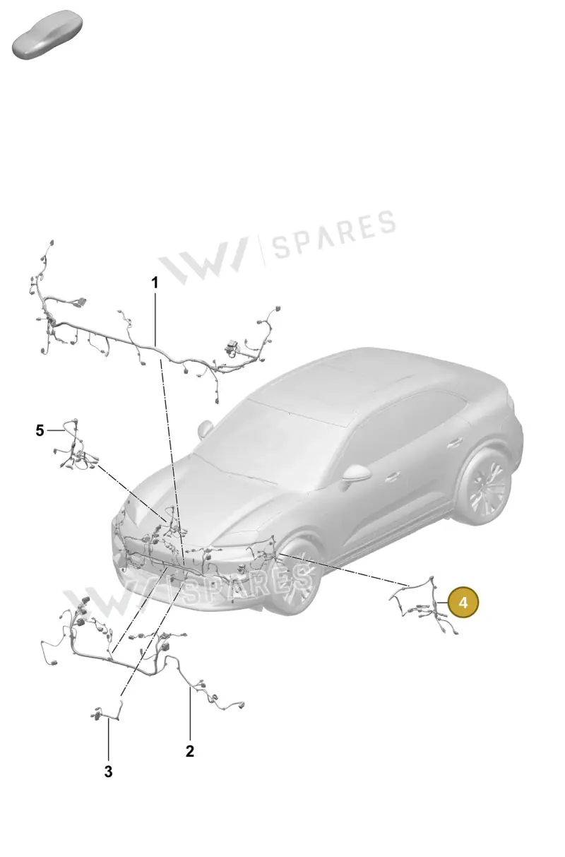PAD972251 — Porsche Macan (2024-2024) diagram p61903400, position 4