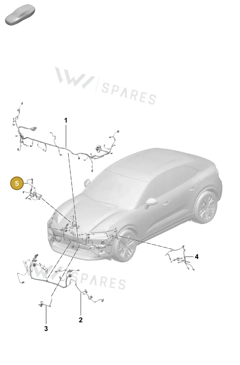 PAD972252C — Porsche Macan (2024-2024) diagram p61903400, position 5
