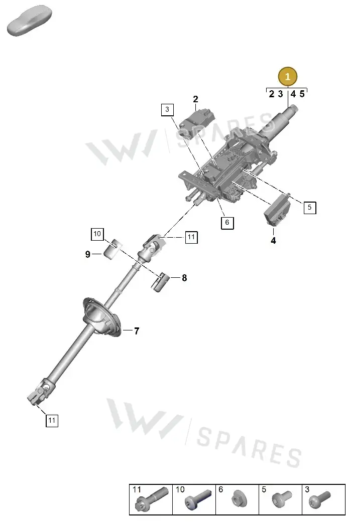 PAE419506A — Porsche Panamera (2023-2025) diagram p62403300, position 1