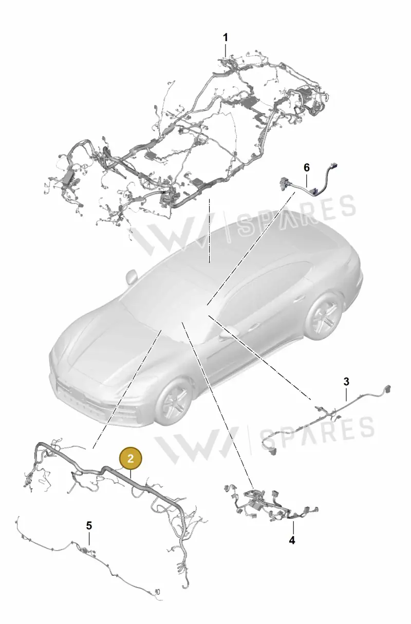 PAE974000 — Porsche Panamera (2023-2025) diagram p62903000, position 2