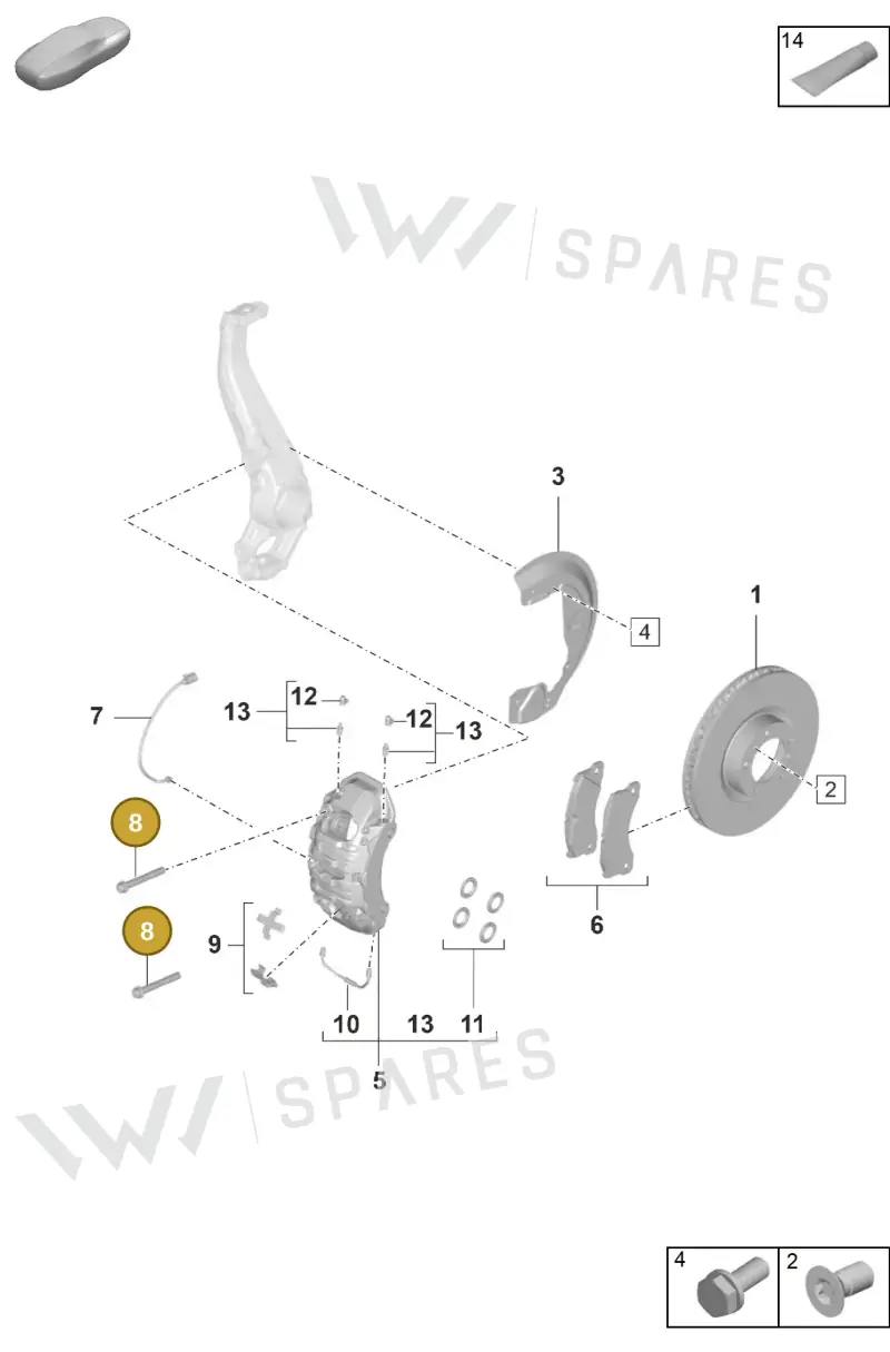 PAF004571 — Porsche Panamera (2020-2023) diagram p56602000, position 8