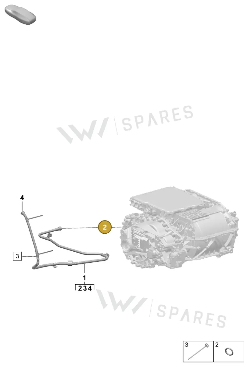 PAF005649 — Porsche Macan (2024-2024) diagram p61355170, position 2
