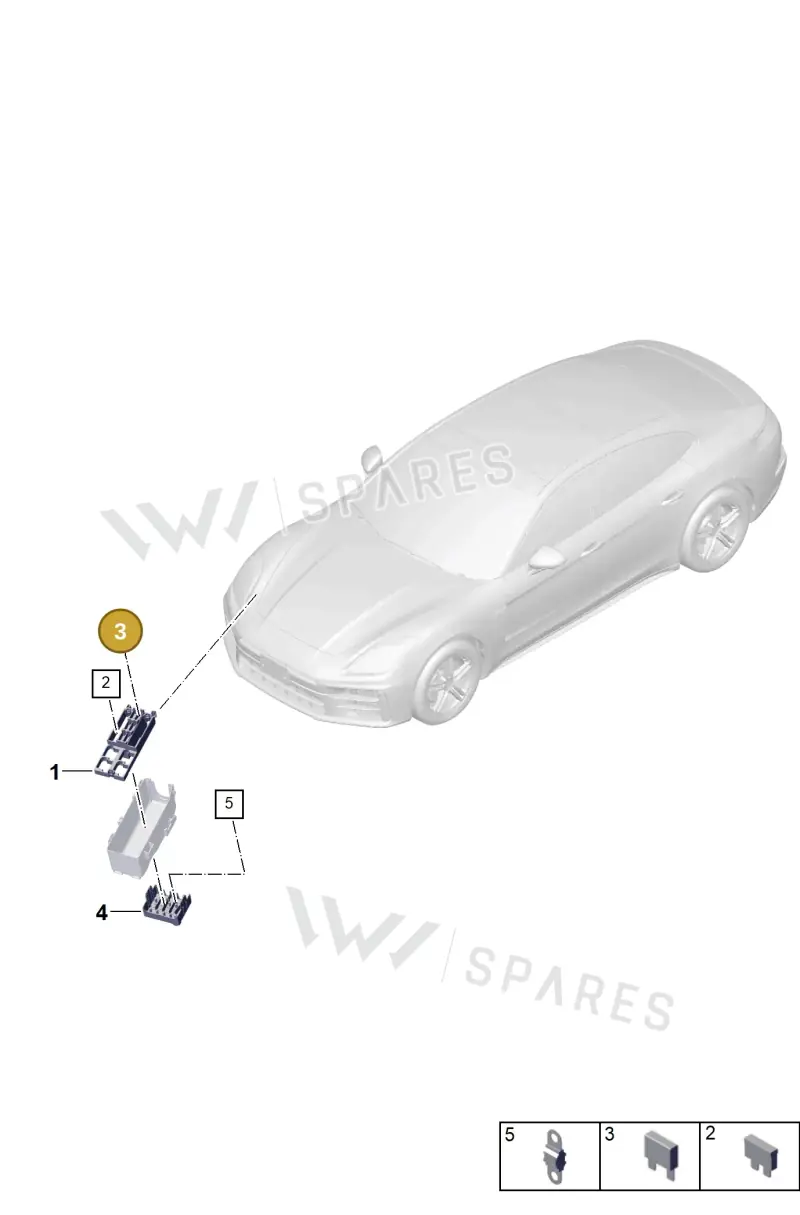 PAF102519 — Porsche Panamera (2023-2025) diagram p62902000, position 3