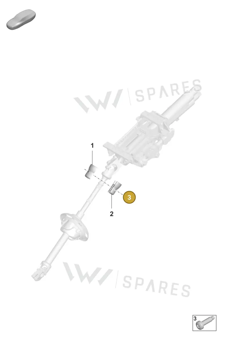PAF104882 — Porsche Taycan Sport Turismo (2023-2025) diagram p56403350, position 3