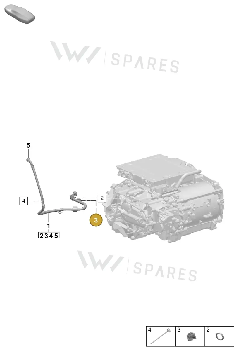 PAF106598 — Porsche Macan (2024-2024) diagram p61355180, position 3