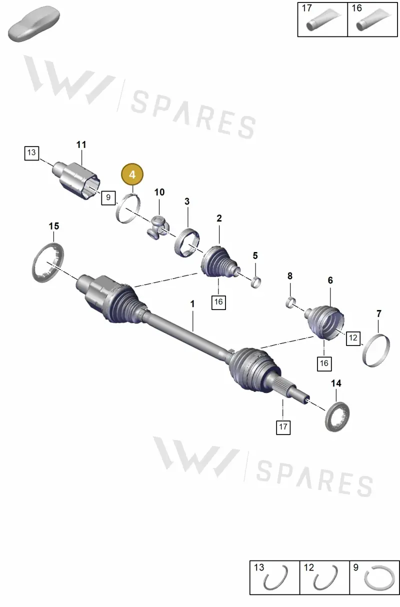 PAF108391 — Porsche Panamera (2020-2023) diagram p58401100, position 4