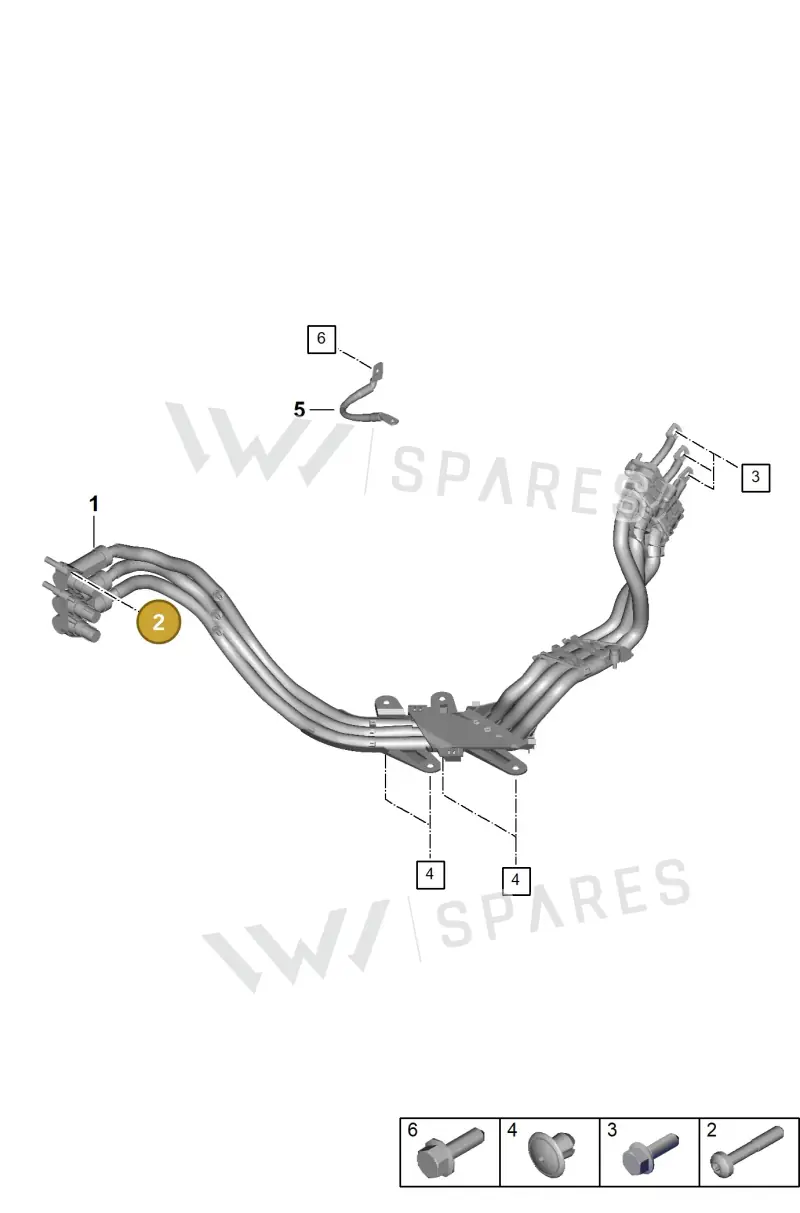 PAF911276 — Porsche Panamera (2023-2025) diagram p62903300, position 2