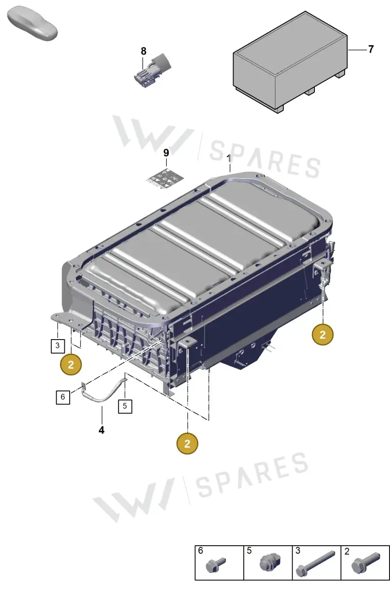 PAF911511 — Porsche Panamera (2023-2025) diagram p62251000, position 2