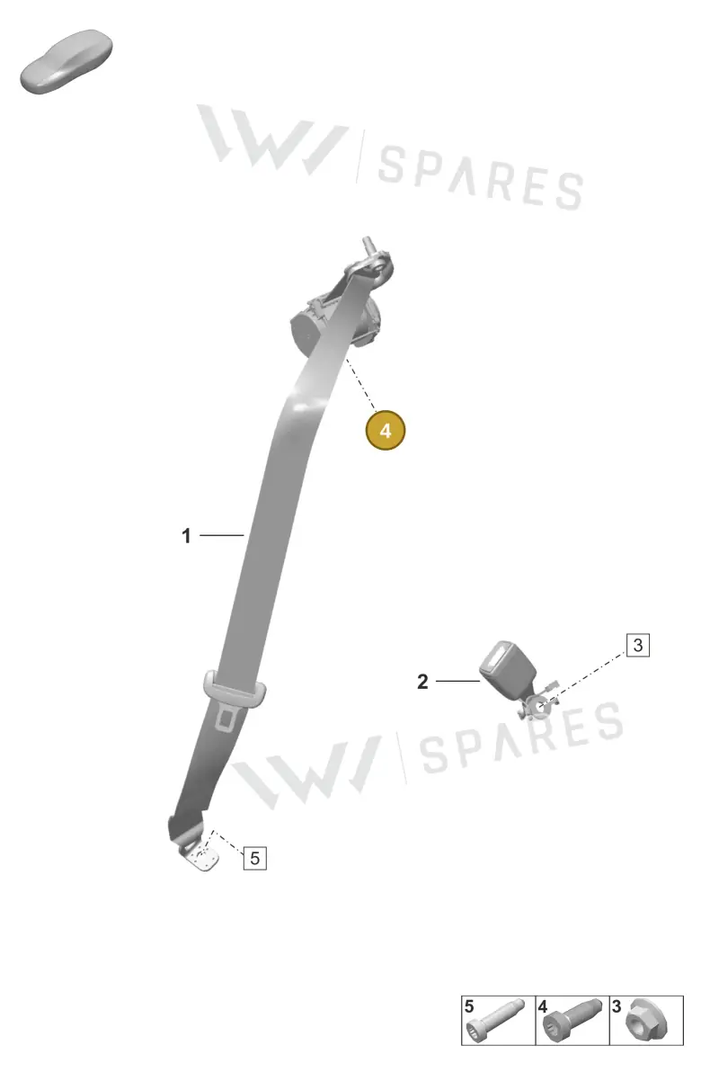 PAF912680 — Porsche 911 (2024-2025) diagram p53812000, position 4