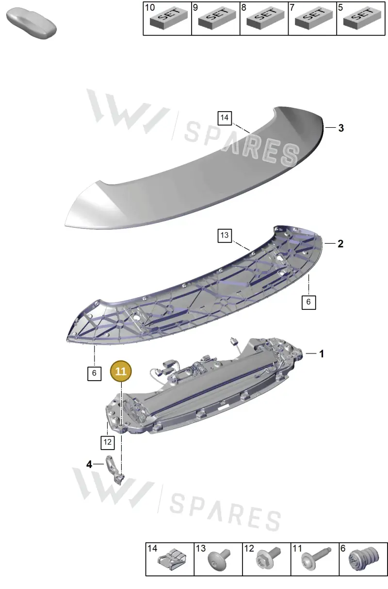 PAF912784 — Porsche 911 (2024-2025) diagram p63803150, position 11