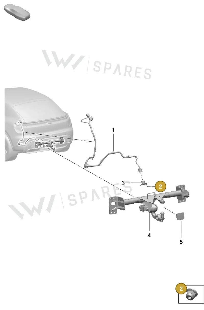 PAF913039 — Porsche Macan (2024-2024) diagram p61002000, position 2
