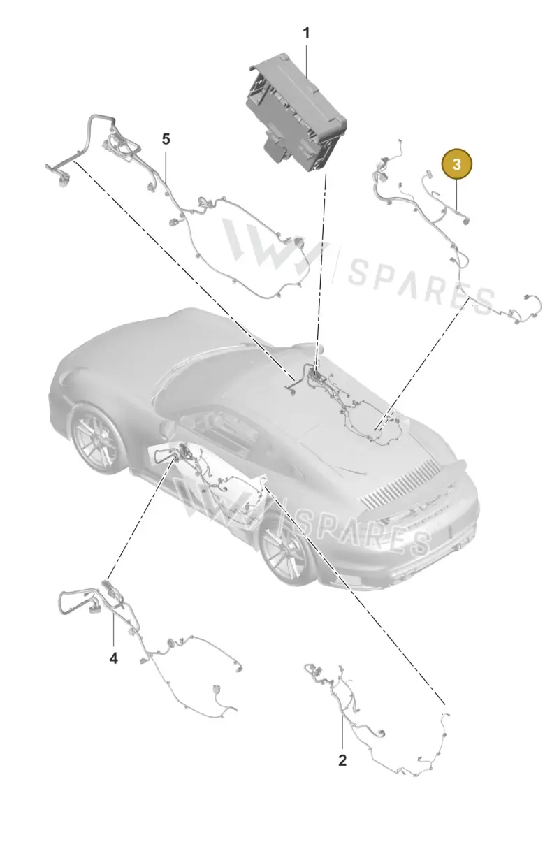 V04015067A — Porsche 911 (2020-2022) diagram p57902150, position 3