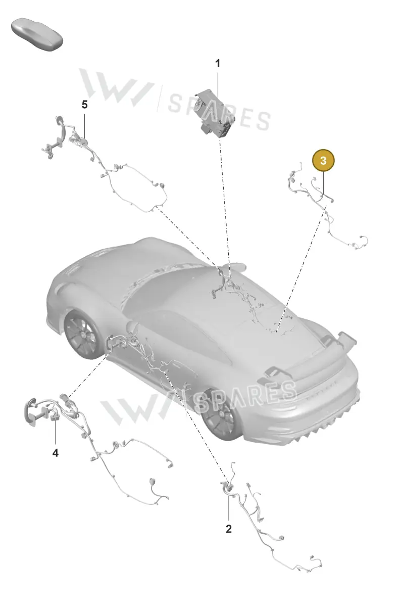 V04015067A — Porsche 911 (2021-2022) diagram p59902150, position 3