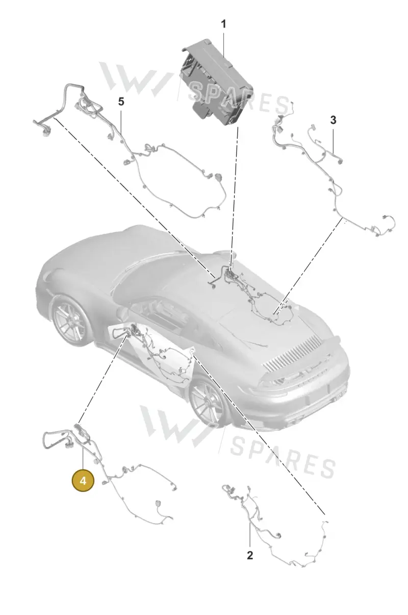 V04015118A — Porsche 911 (2020-2022) diagram p57902150, position 4