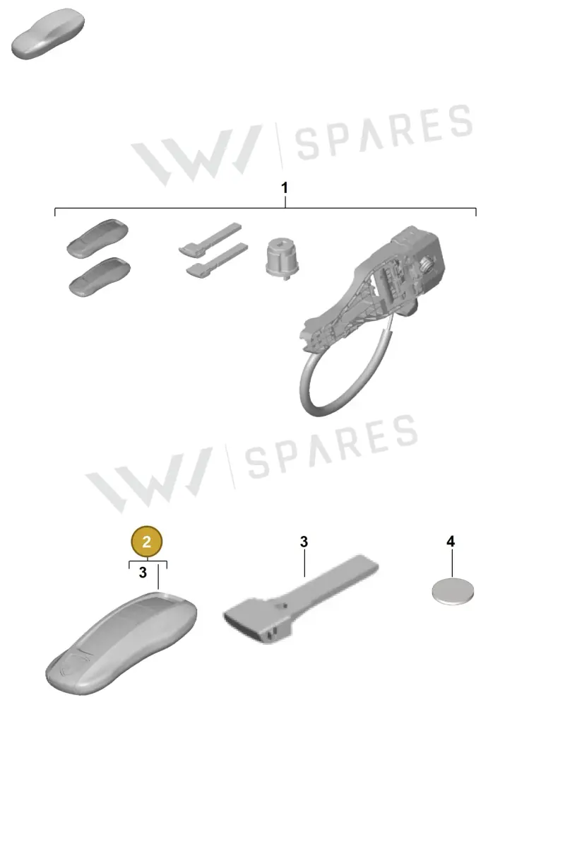 V04015853BE — Porsche Panamera (2023-2025) diagram p62898000, position 2
