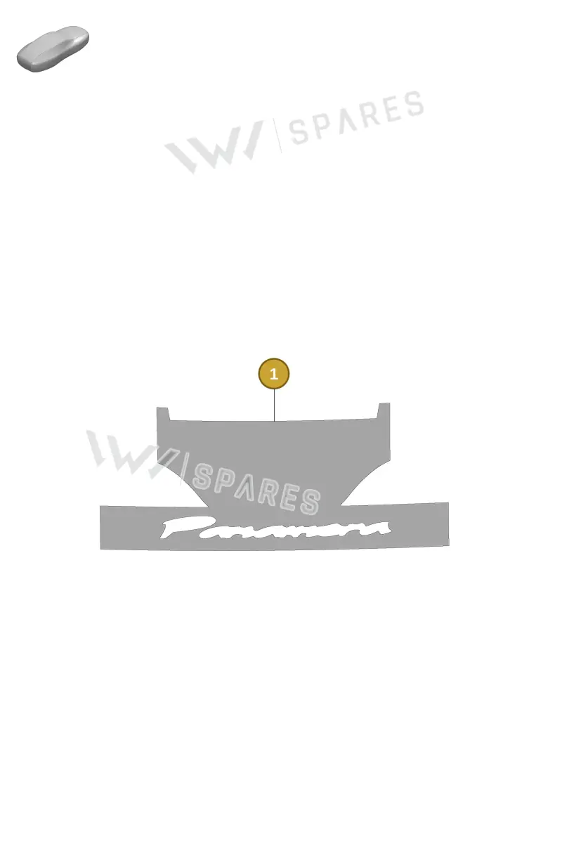 V04016003BA — Porsche Panamera (2020-2023) diagram p58810020, position 1