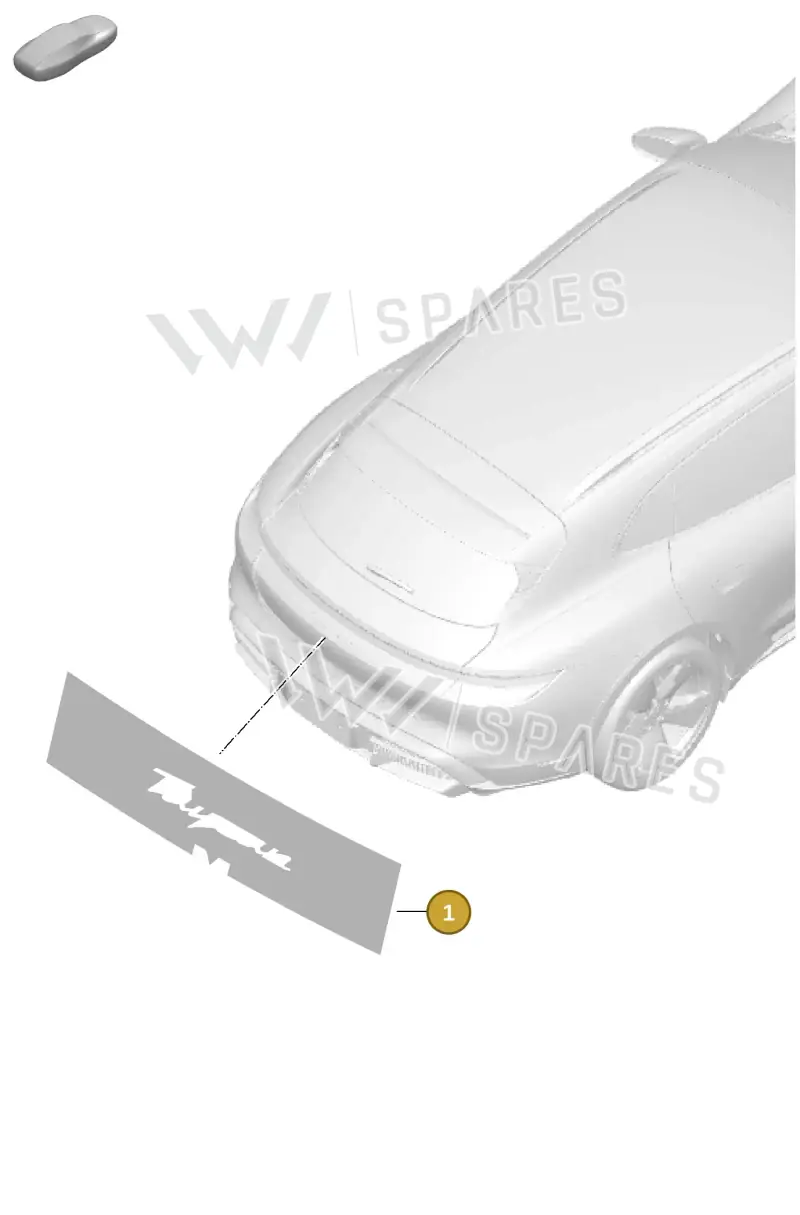 V04016003BQ — Porsche Taycan Sport Turismo (2023-2025) diagram p56810000, position 1