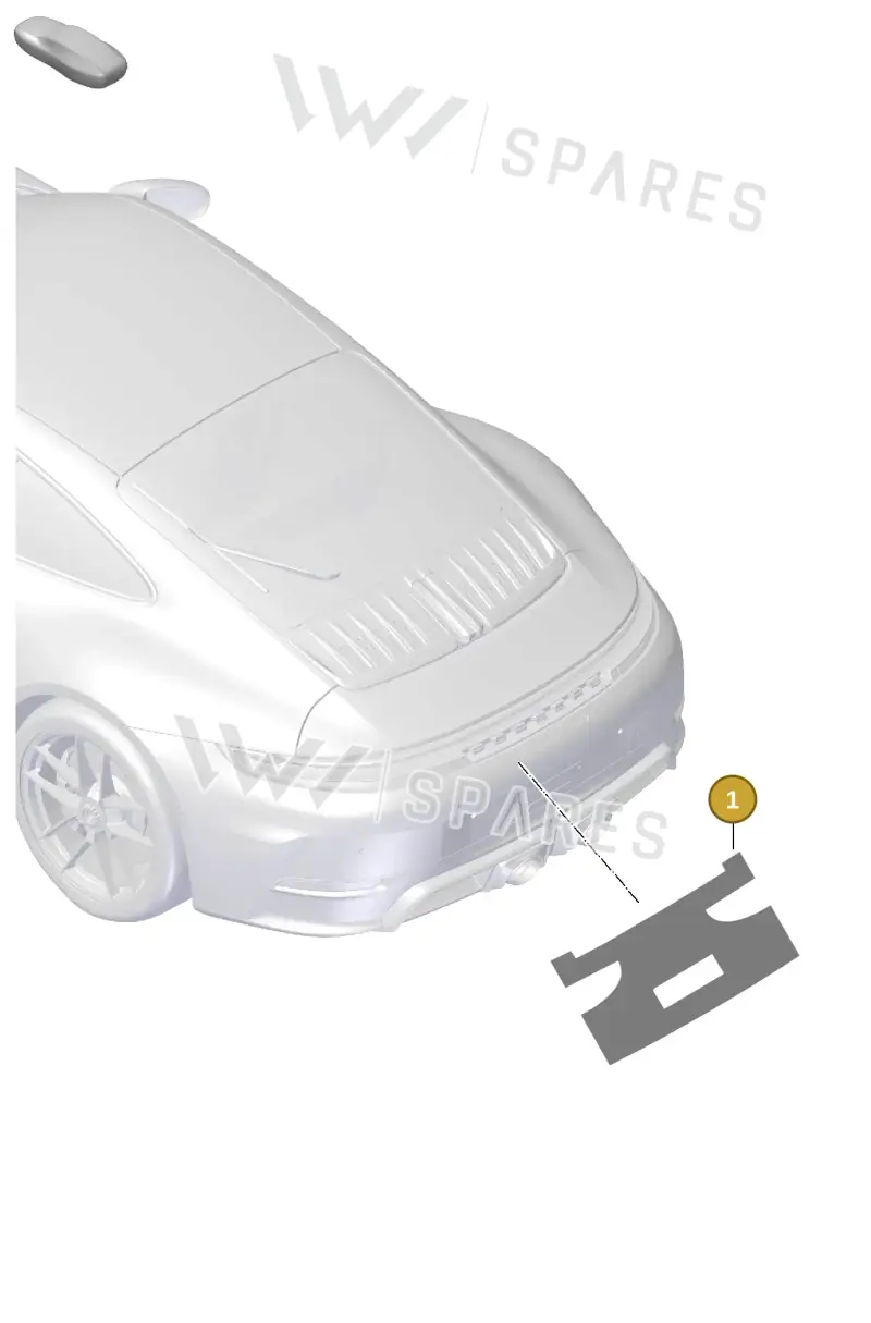 V04016003DQ — Porsche 911 (2024-2025) diagram p63810100, position 1