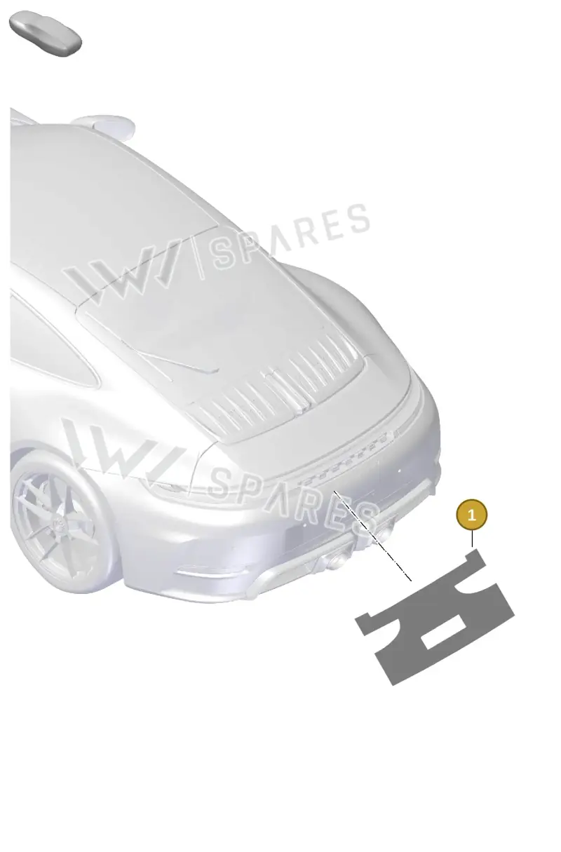 V04016003DS — Porsche 911 (2024-2025) diagram p63810100, position 1