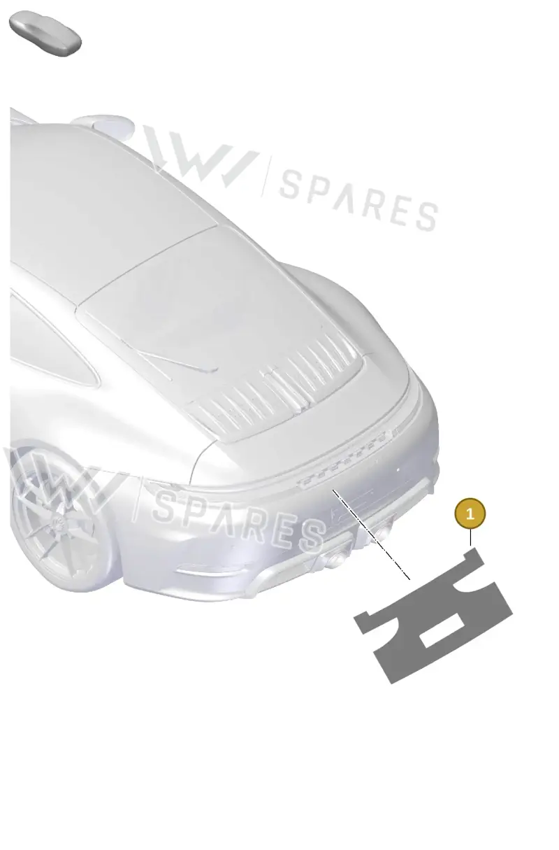 V04016003EC — Porsche 911 (2024-2025) diagram p63810100, position 1