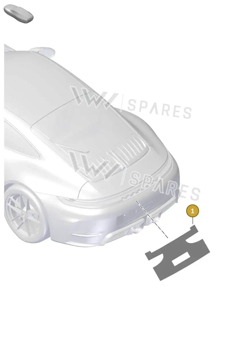 V04016003ED — Porsche 911 (2024-2025) diagram p63810100, position 1